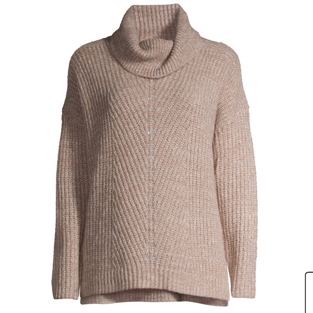 NWT TIME AND TRU CHUNKY COWL NECK SWEATER SZ L